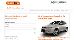 Desktop Screenshot of insureforcars.com